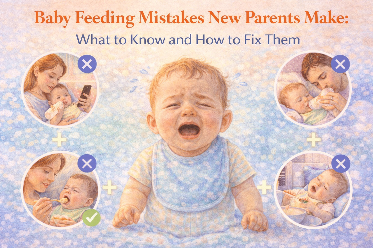 Baby Feeding Mistakes New Parents Make What to Know and How to Fix Them